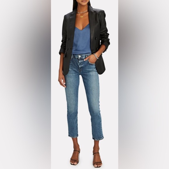 NWT L'AGENCE Kylee Silk Cami Tank Top Blue Mist XS - Picture 8 of 12